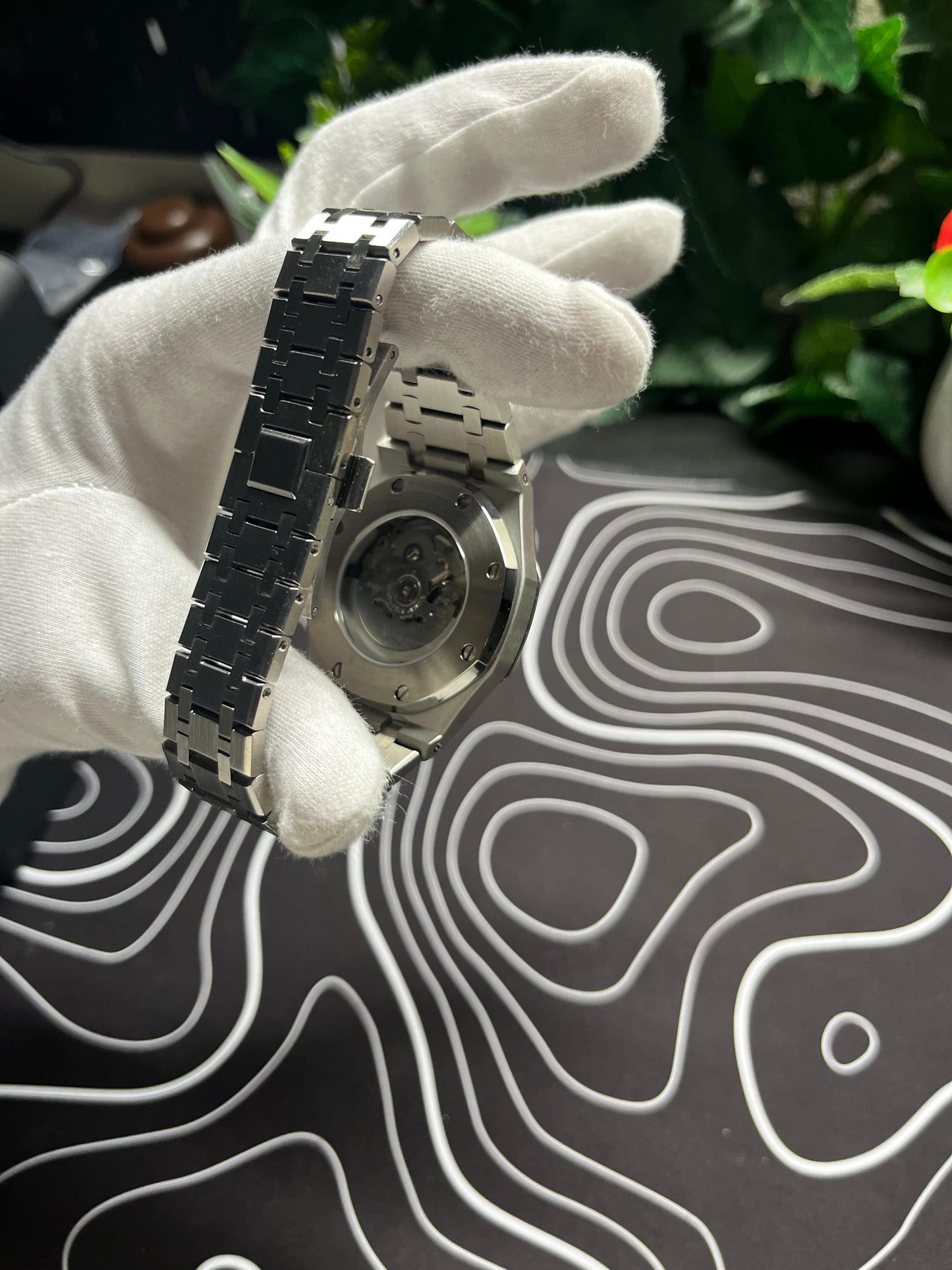 Seiko Mod Royal Oak Classic White