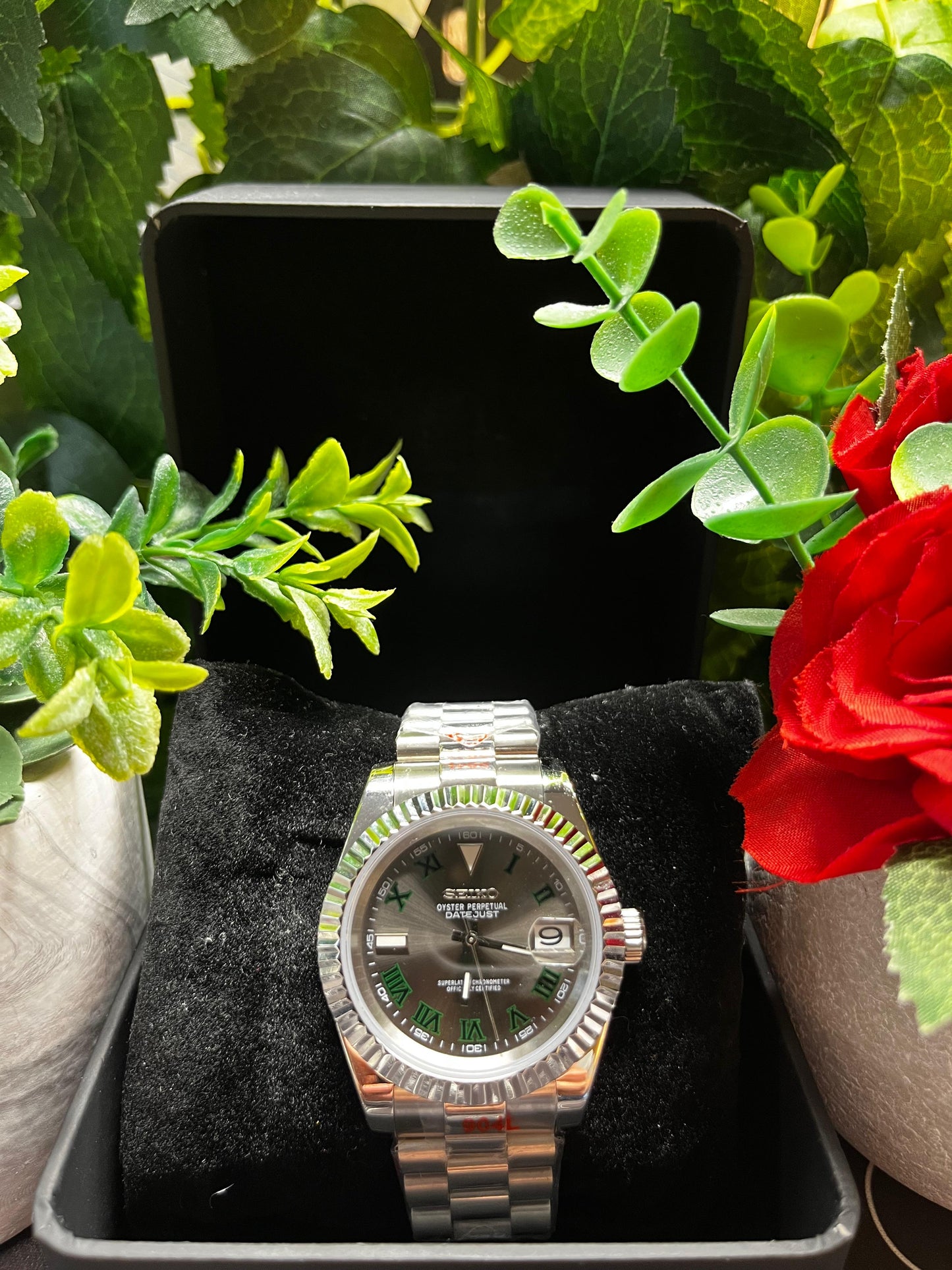 Seiko Mod Datejust Classic Wimbledon