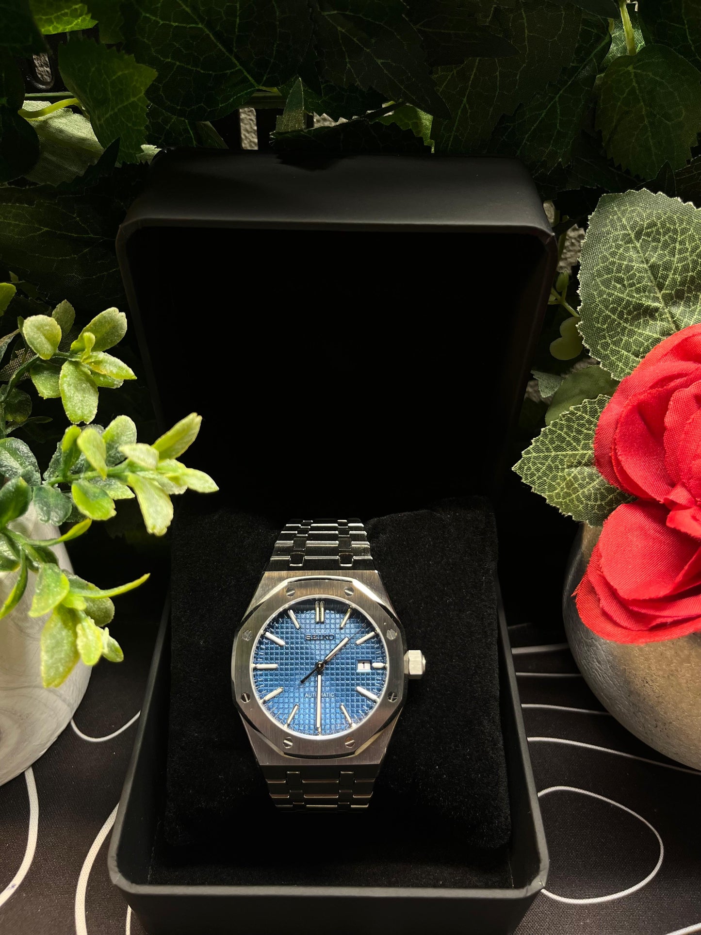Seiko Mod Royal Oak Classic Blue