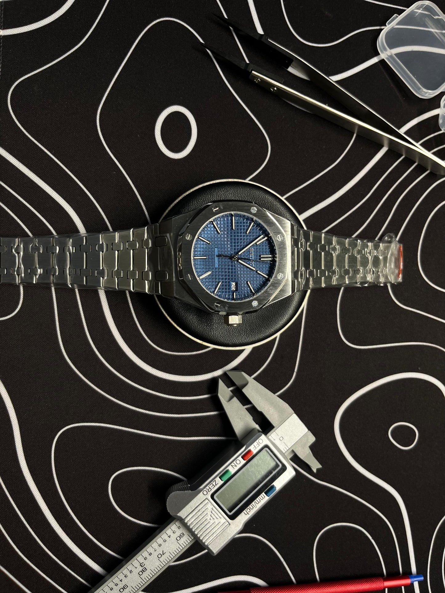 Seiko Mod Royal Oak Classic Blue
