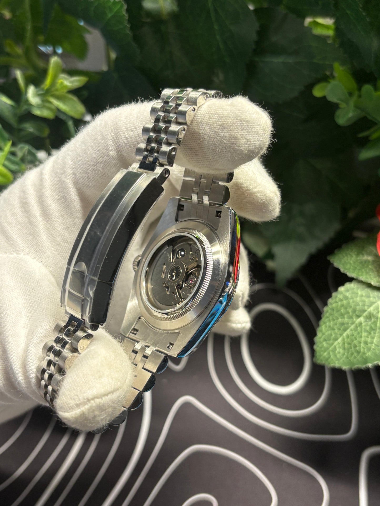 Seiko Mod Datejust Grey Sunburst (jubilee)