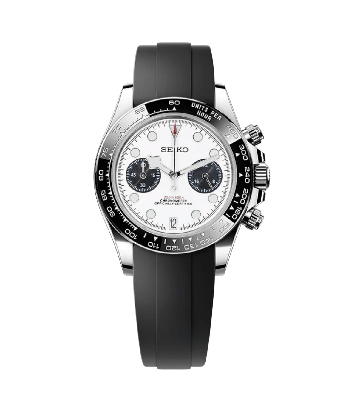 Seiko Mod Black Bay Chrono Panda