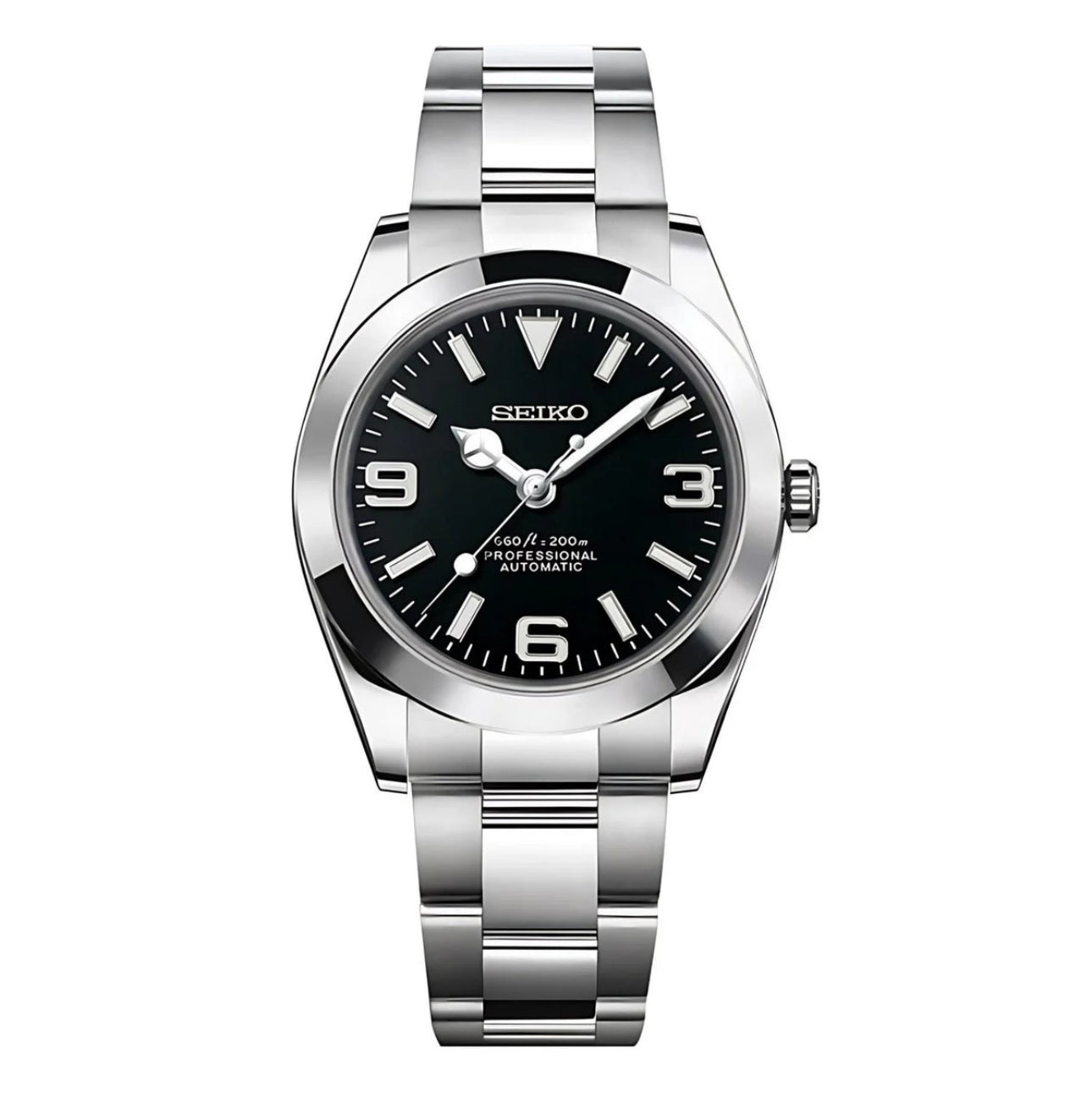 Seiko Mod Oyster Perpetual Noir