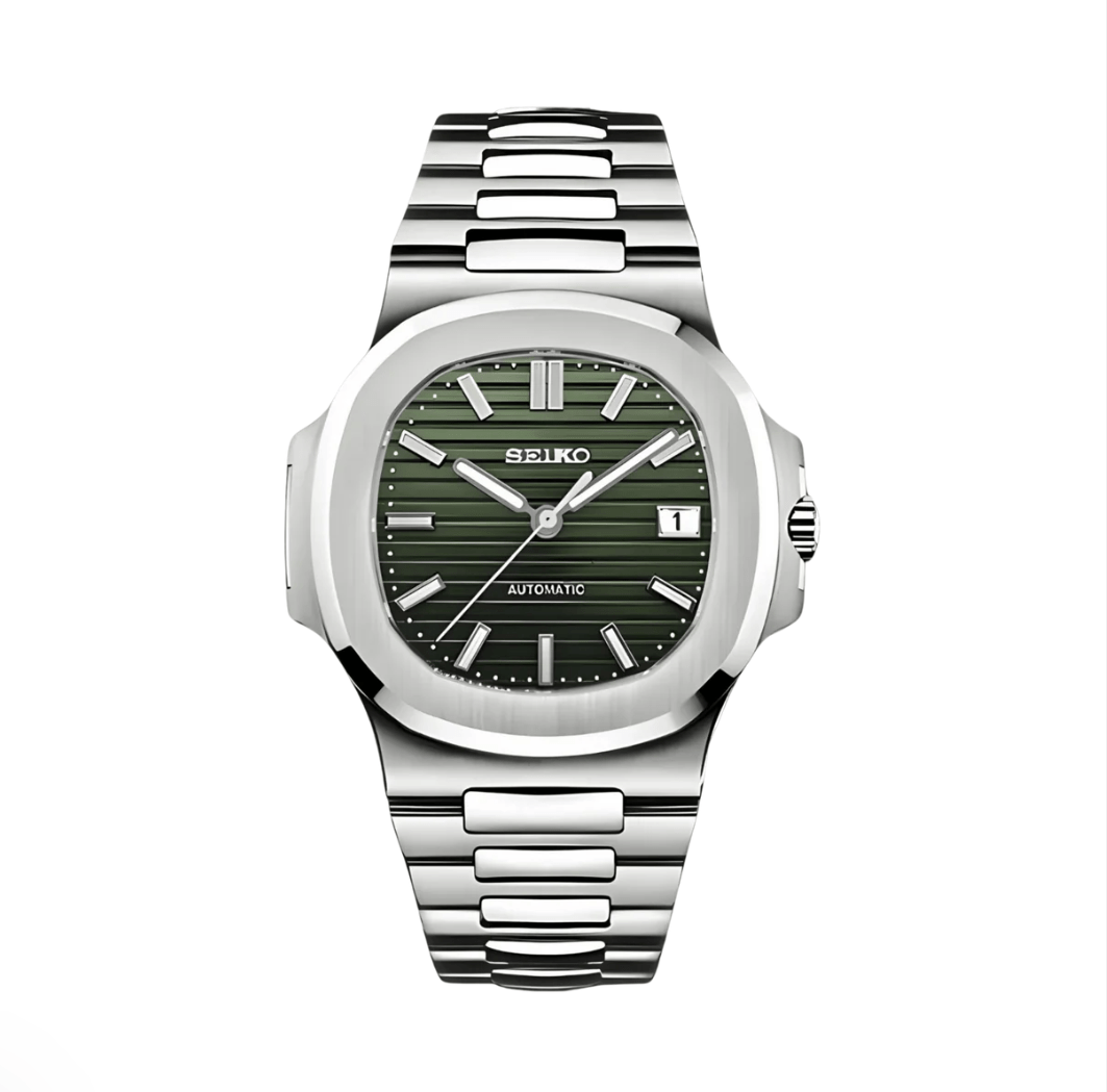 Seiko Mod Nautilus Vert Olive