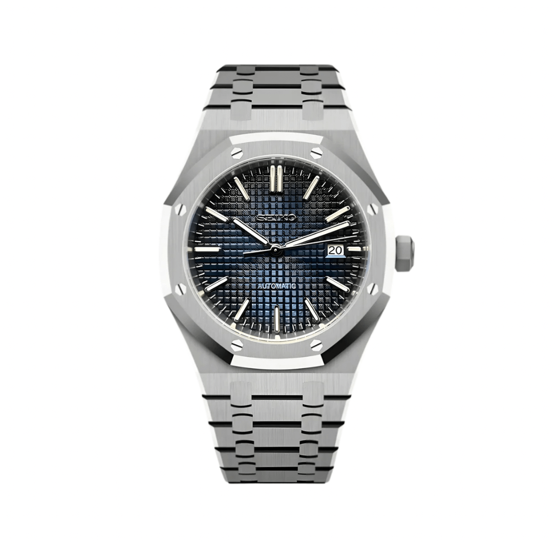 Seiko Mod Royal Oak Faded Blue