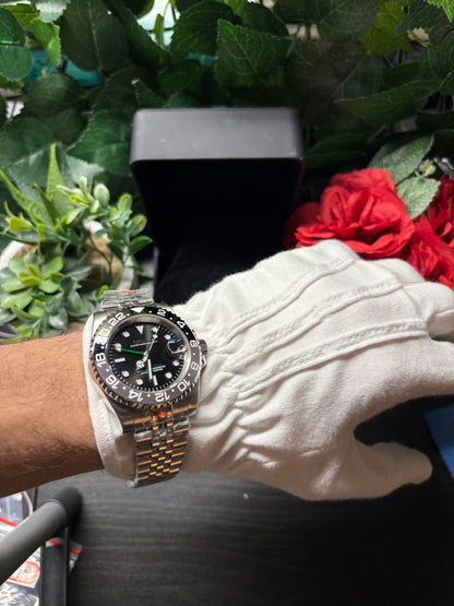 Seiko Mod GMT Bruce Wayne