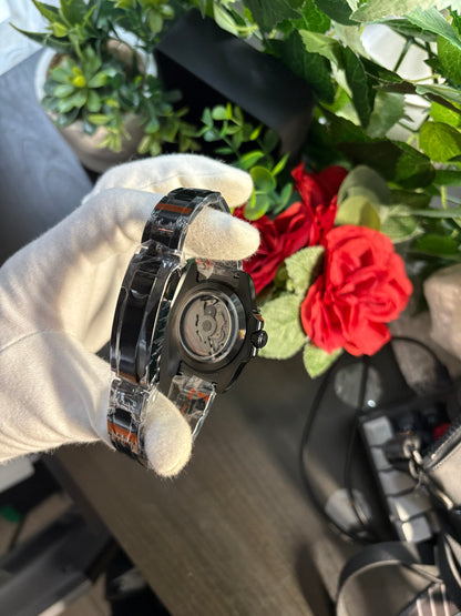 Seiko Mod Triple black V2