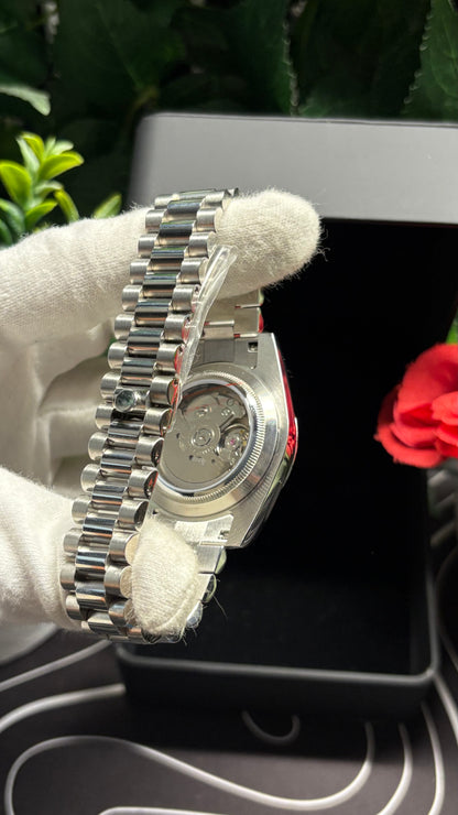 Seiko Mod Datejust Dark blue SunBurst