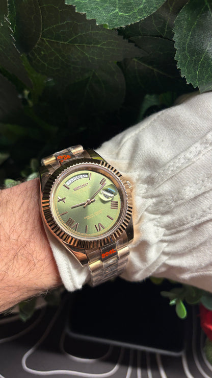 Seiko Mod SeikoDay Olive Green
