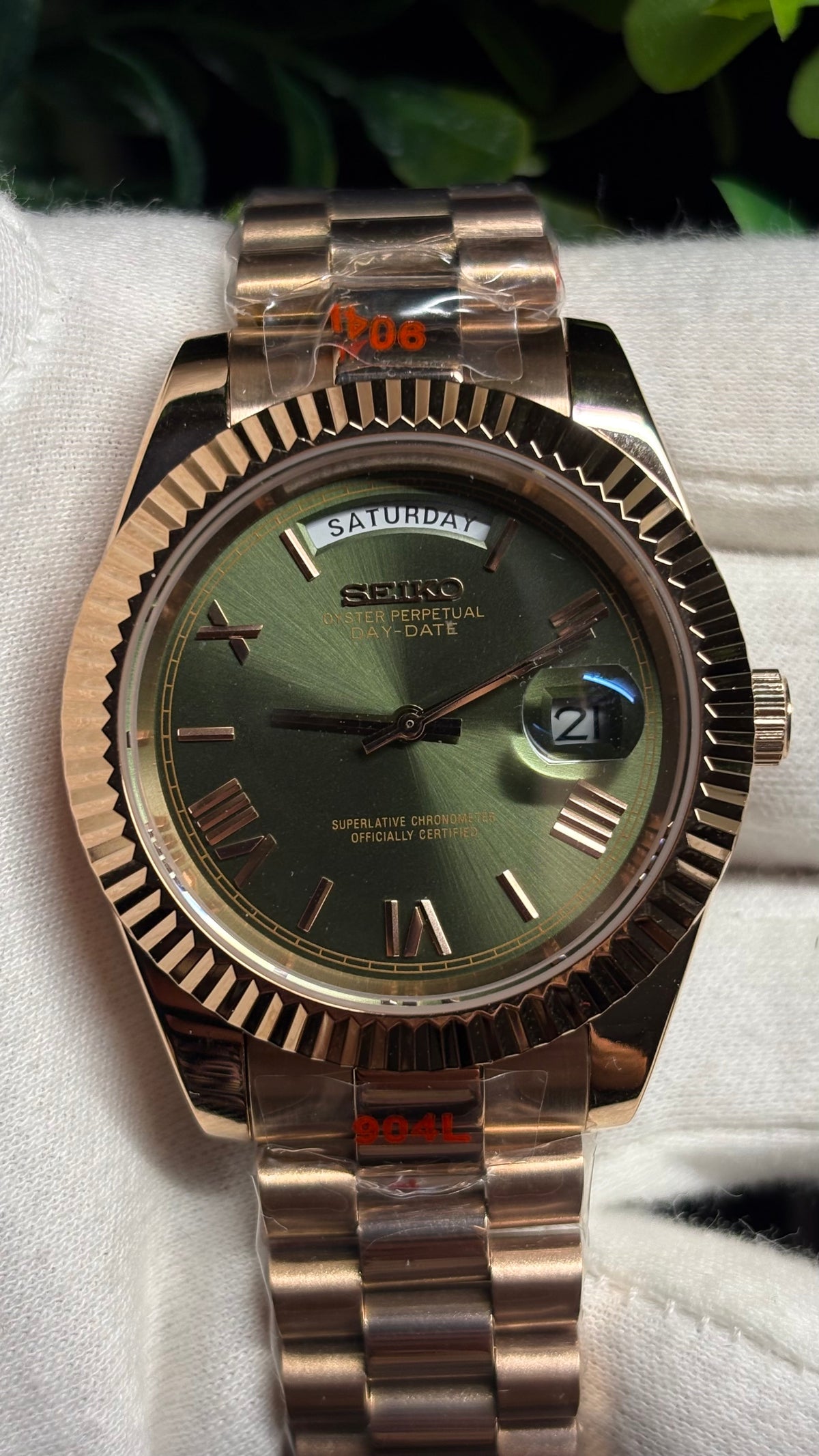 Seiko Mod SeikoDay Olive Green