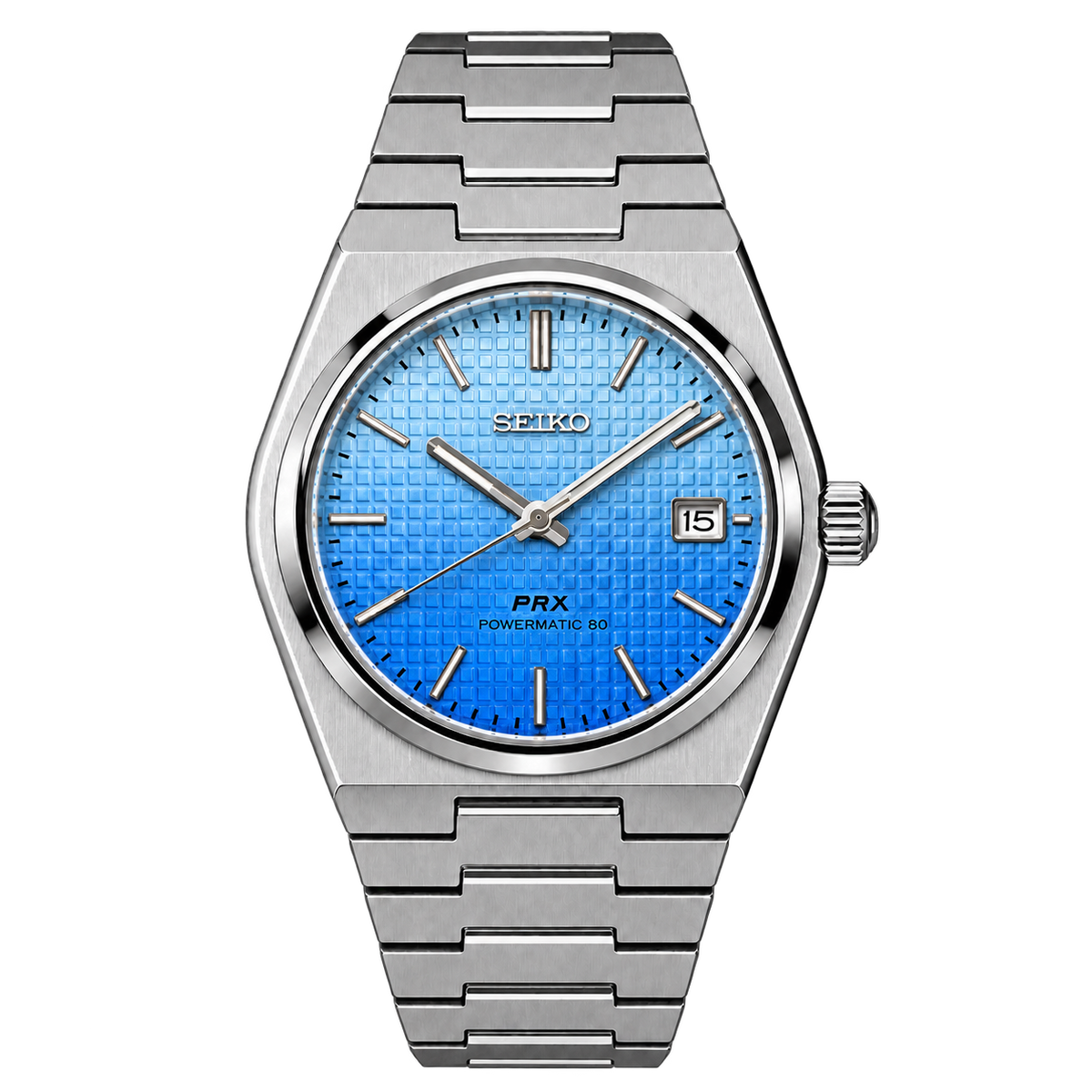 Seiko Mod SeikoPRX Blue Gradient – custom Seiko mod watch by YG MODS