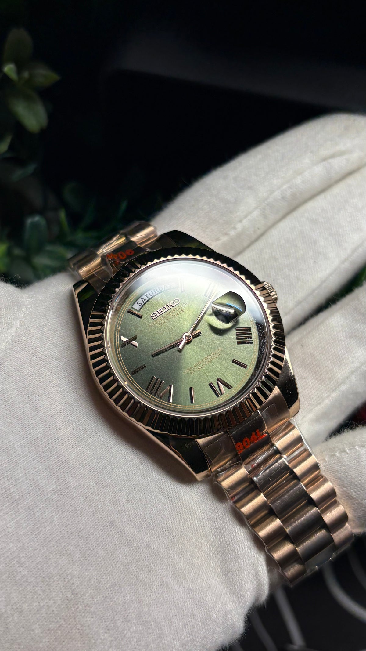 Seiko Mod SeikoDay Olive Green