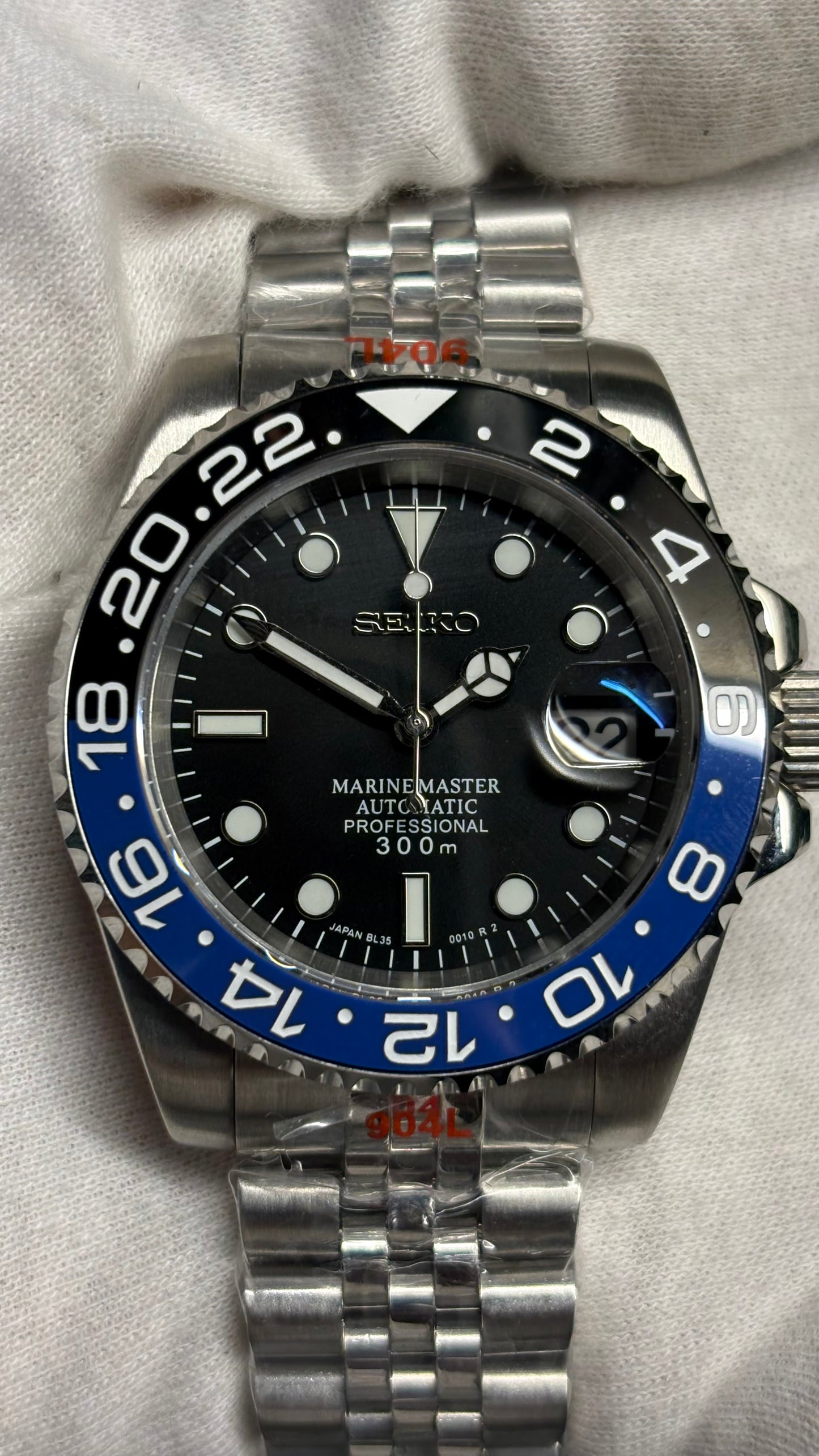 Seiko Mod Submariner Batgirl