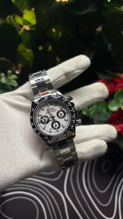 Seiko Mod Daytona Panda