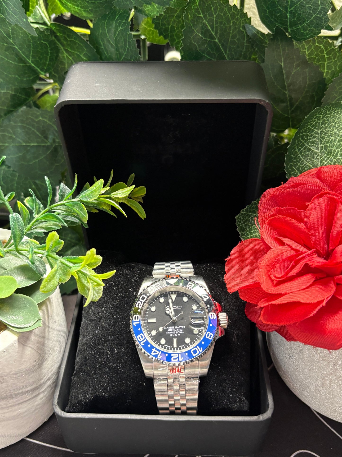 Seiko Mod Submariner Batgirl