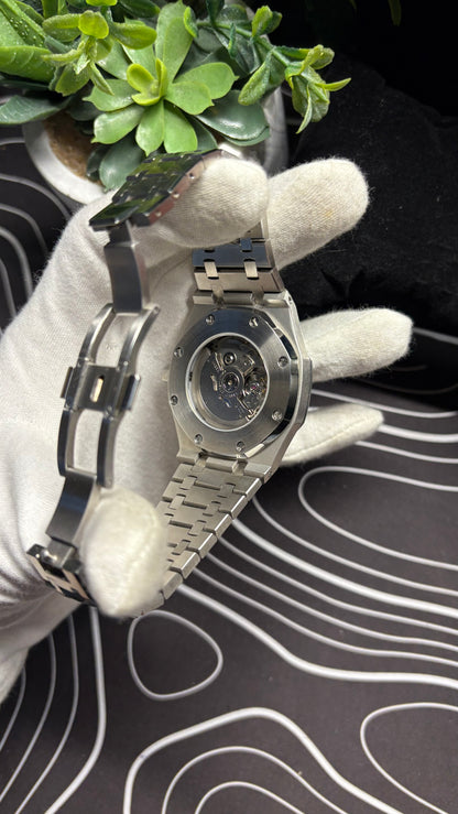 Seiko Mod Royal Oak Light Blue