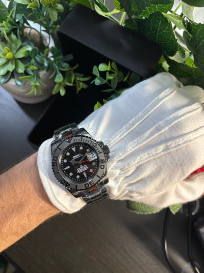 Seiko Mod Triple black V2