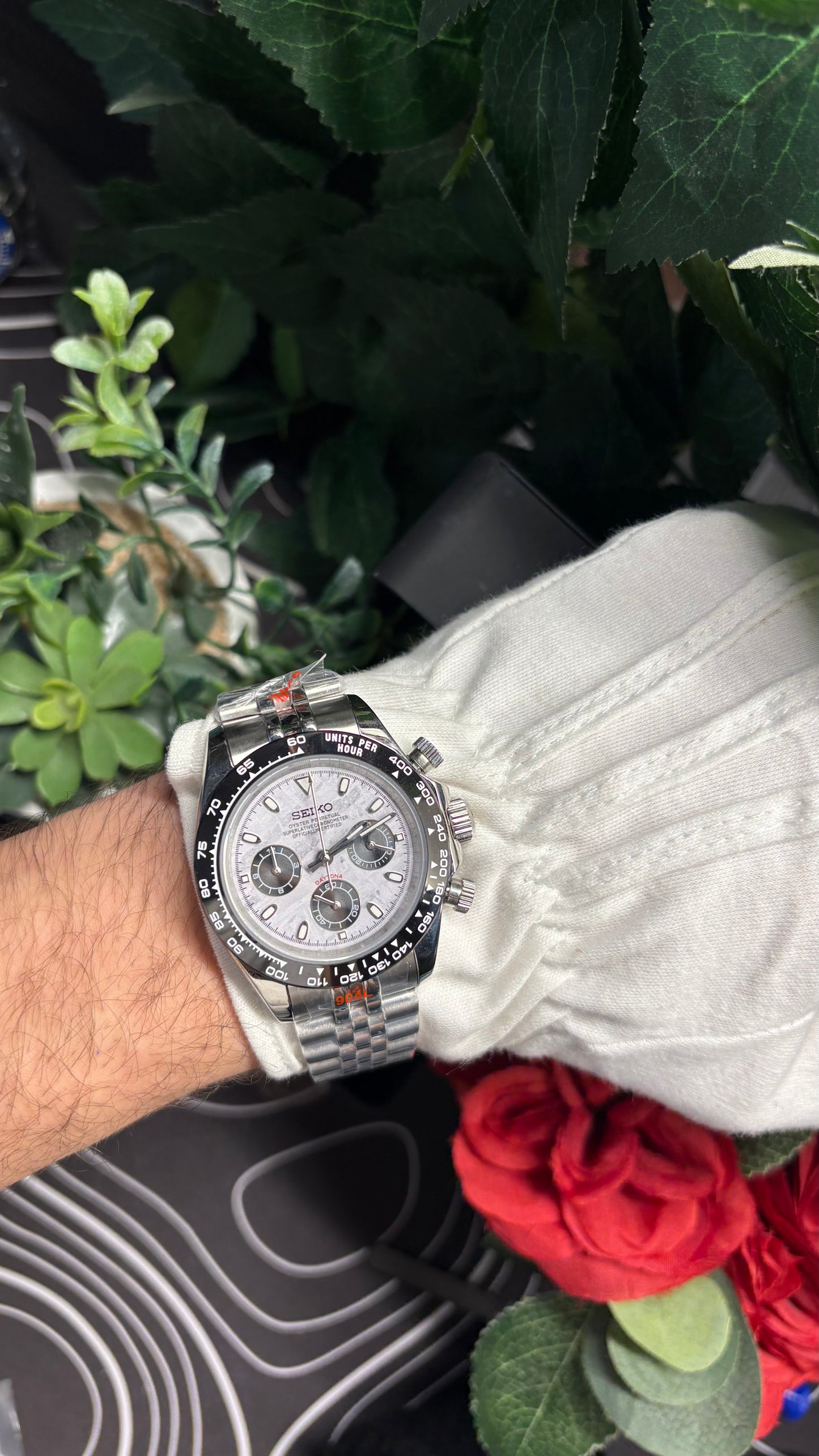 Seiko Mod Daytona Meteorite