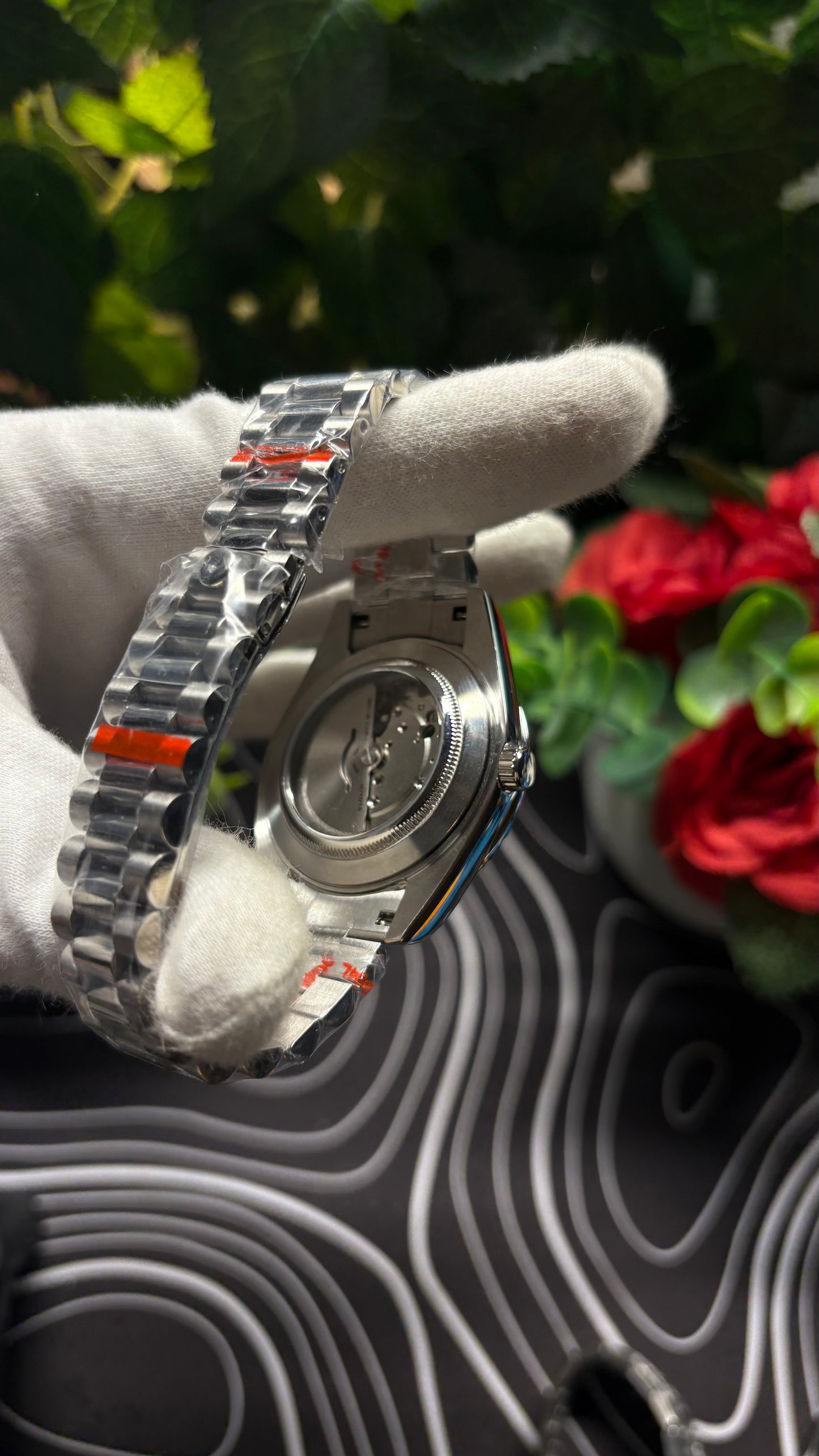 Seiko Mod Day-Date White Roman