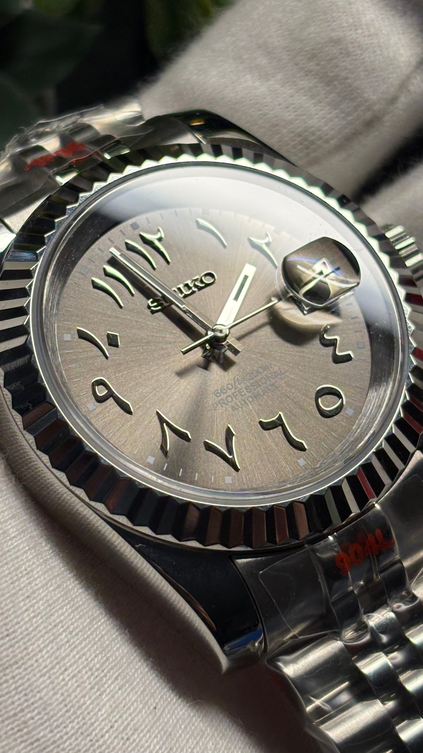 Datejust Mod Arabic Grey