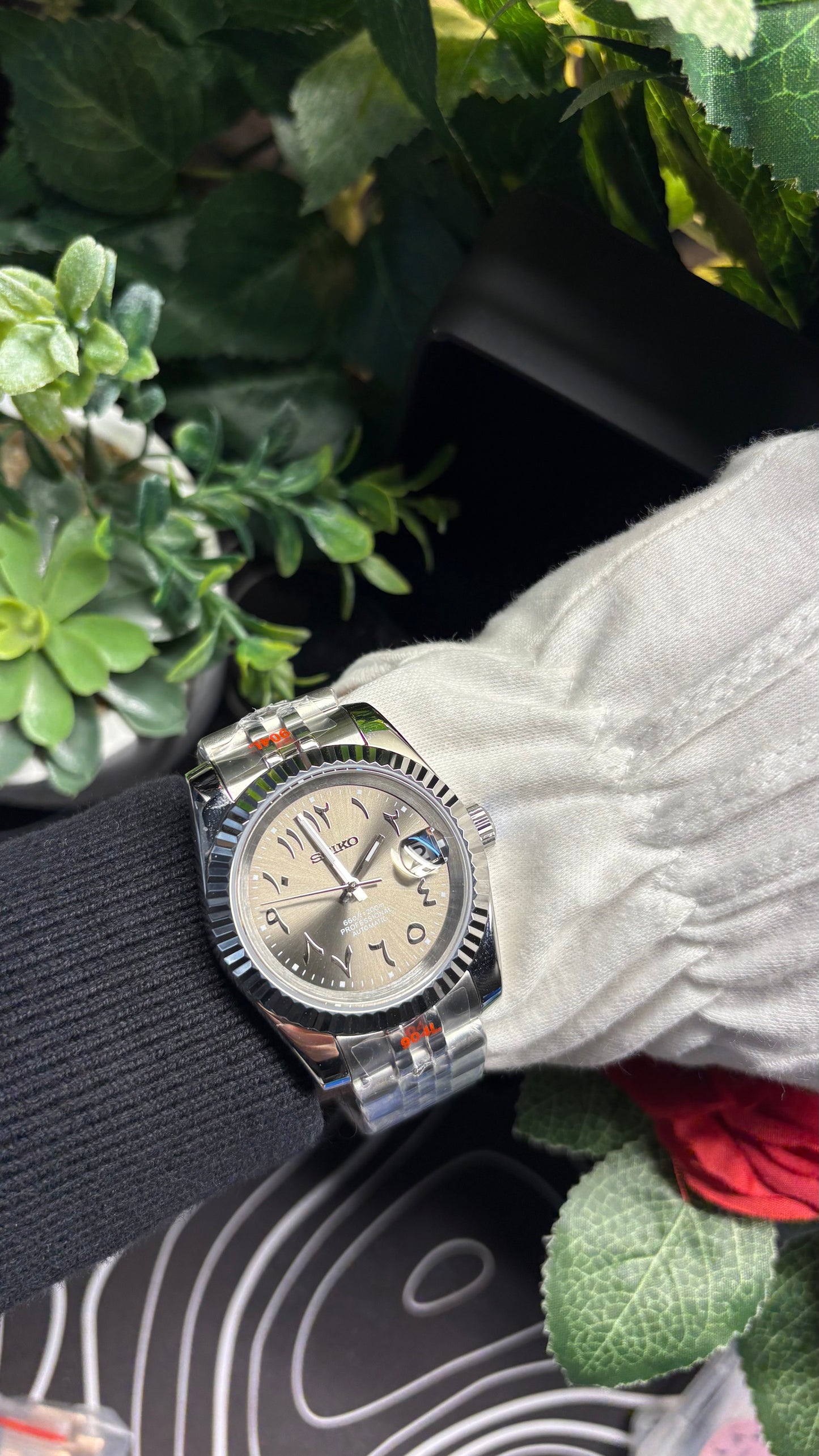 Datejust Mod Arabic Grey
