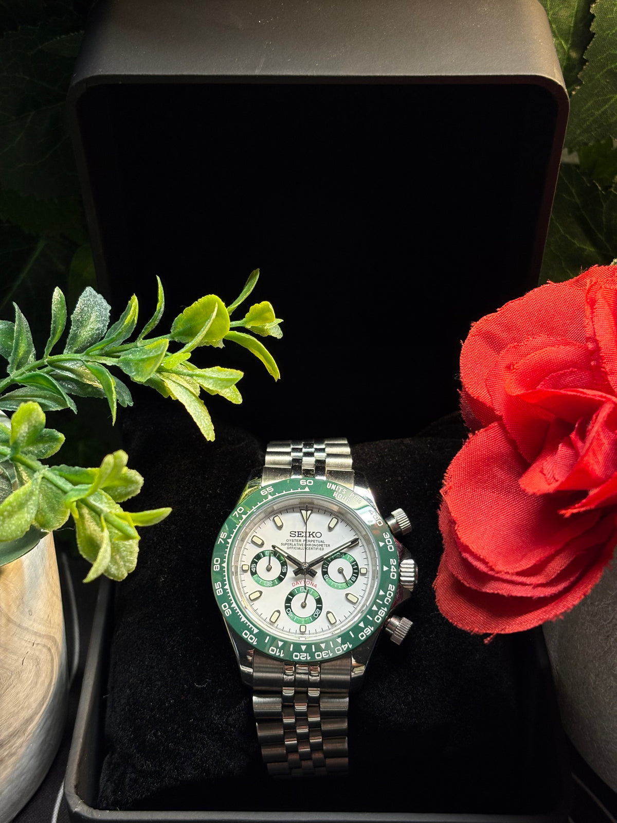 Seiko Mod SeikoTona Alpine Green Racer