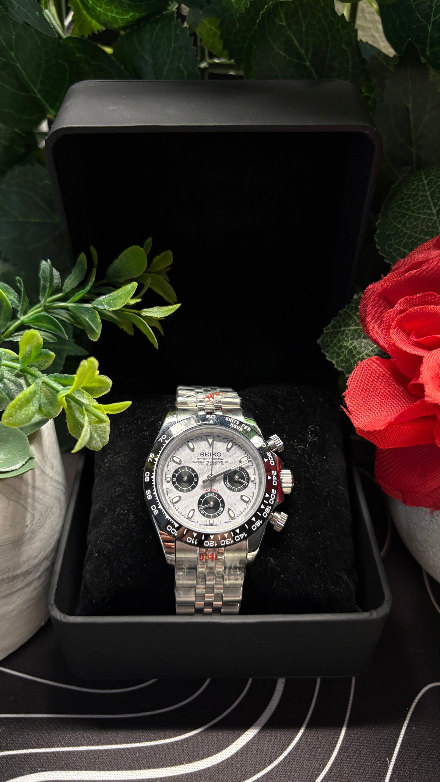 Seiko Mod Daytona Meteorite