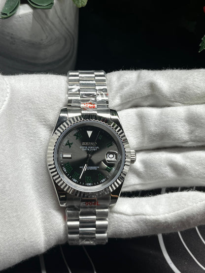 Seiko Mod Datejust Classique Wimbledon