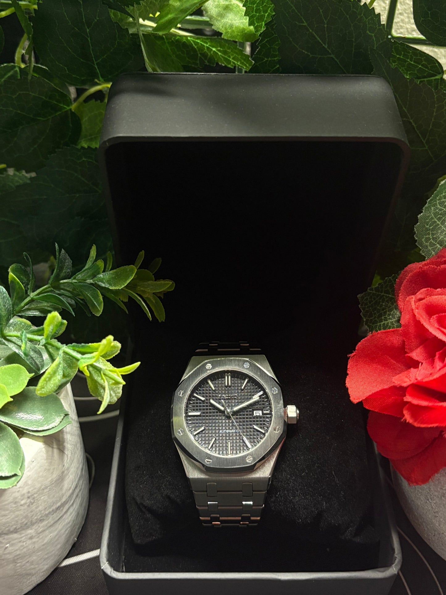 Seiko Mod Royal Oak Classic Black