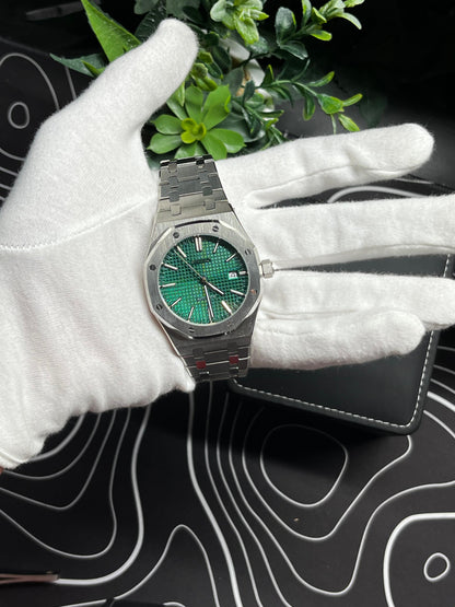 Seiko Mod Royal Oak Green