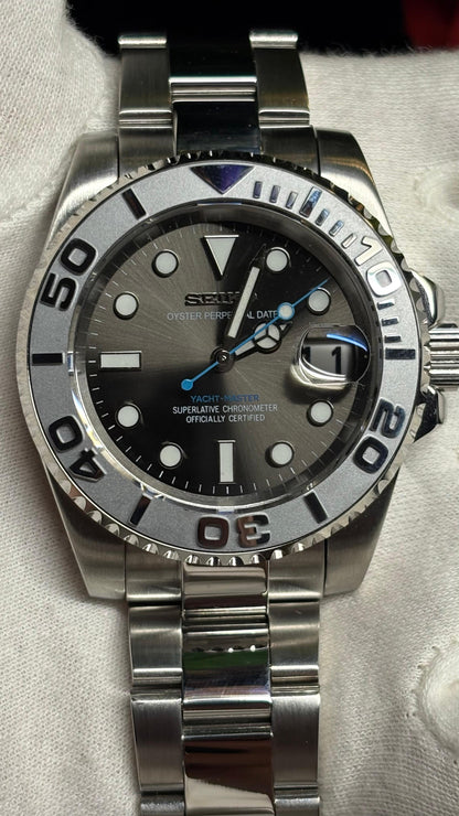 Seiko Mod Submariner Silver