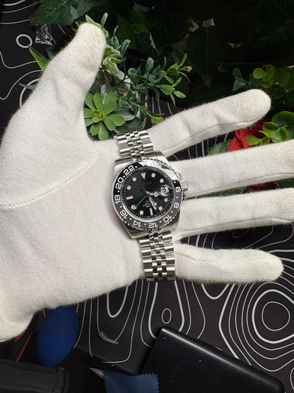 Seiko Mod GMT Bruce Wayne