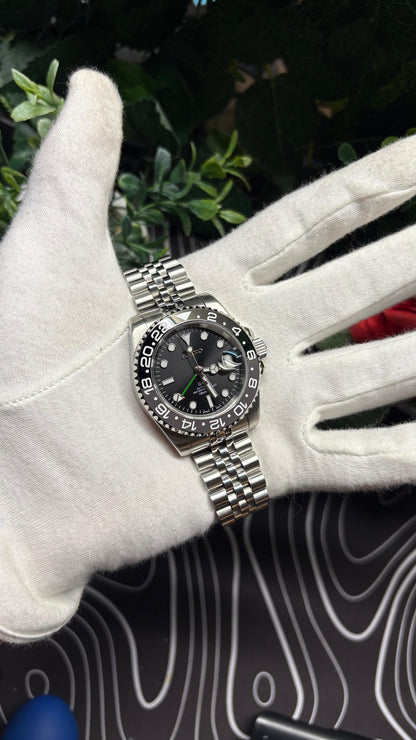Seiko Mod GMT Bruce Wayne