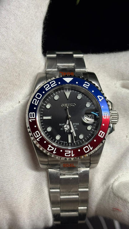 Seiko Mod Submariner Pepsi