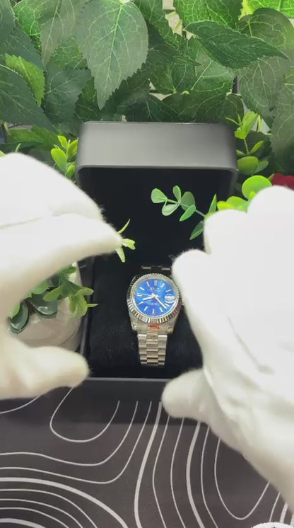 Datejust Dark Blue Sunburst