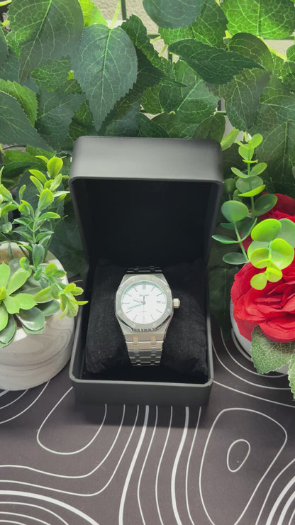 Seiko Mod Royal Oak Light Blue