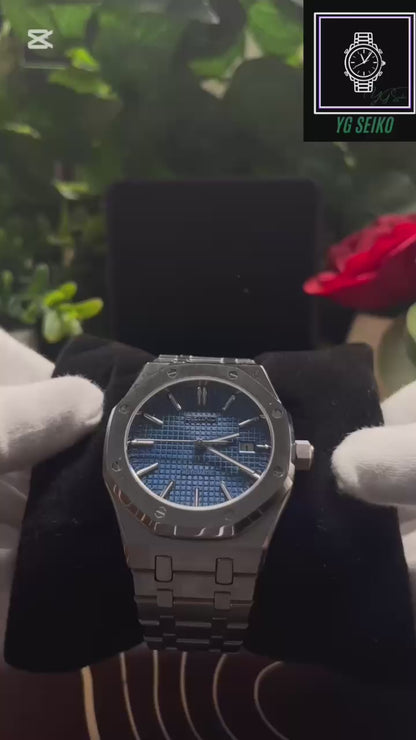 Seiko Mod Royal Oak Classic Blue