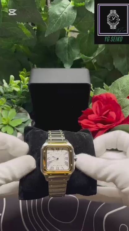 Seiko Mod Santos Bicolore
