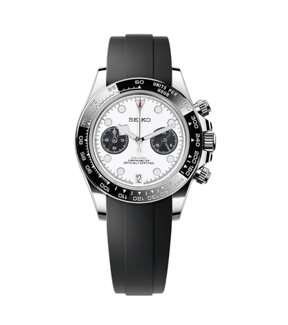 Seiko Mod Black Bay Chrono Panda
