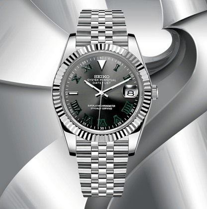 Seiko Mod Datejust Classique Wimbledon