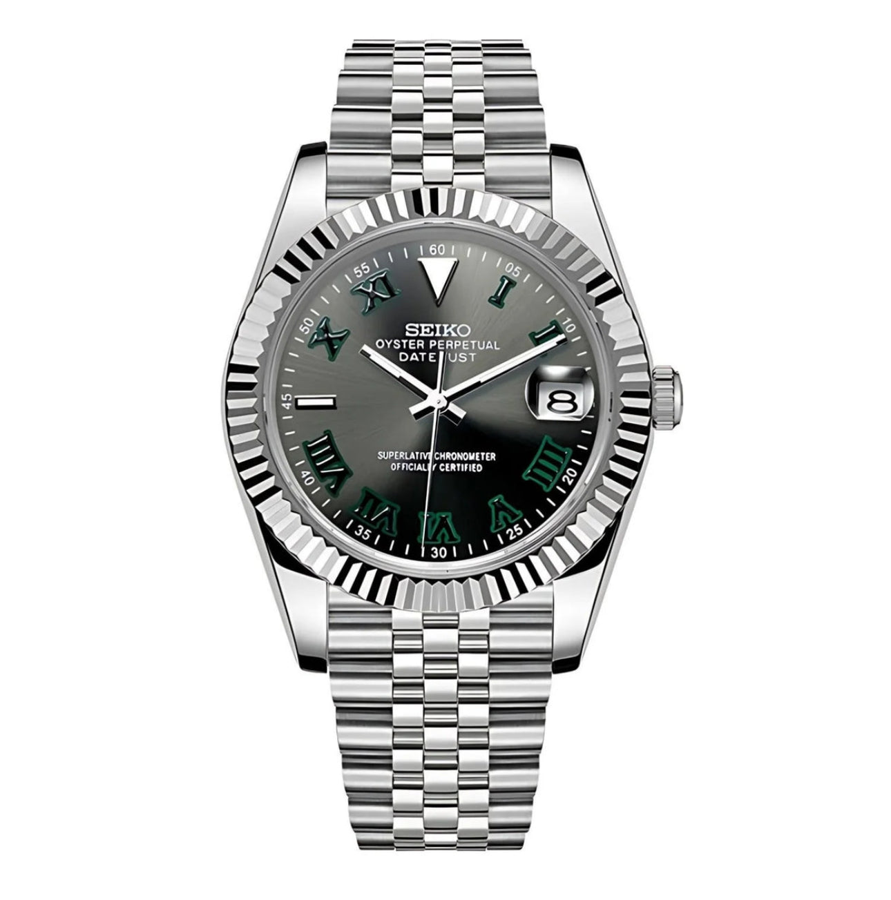 Seiko Mod Datejust Classique Wimbledon