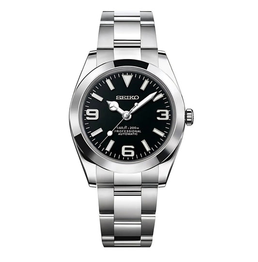 Seiko Mod Oyster Perpetual Noir