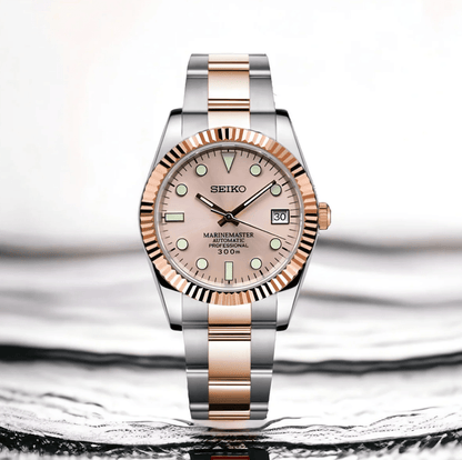 Seiko Mod Datejust Panthère Rose