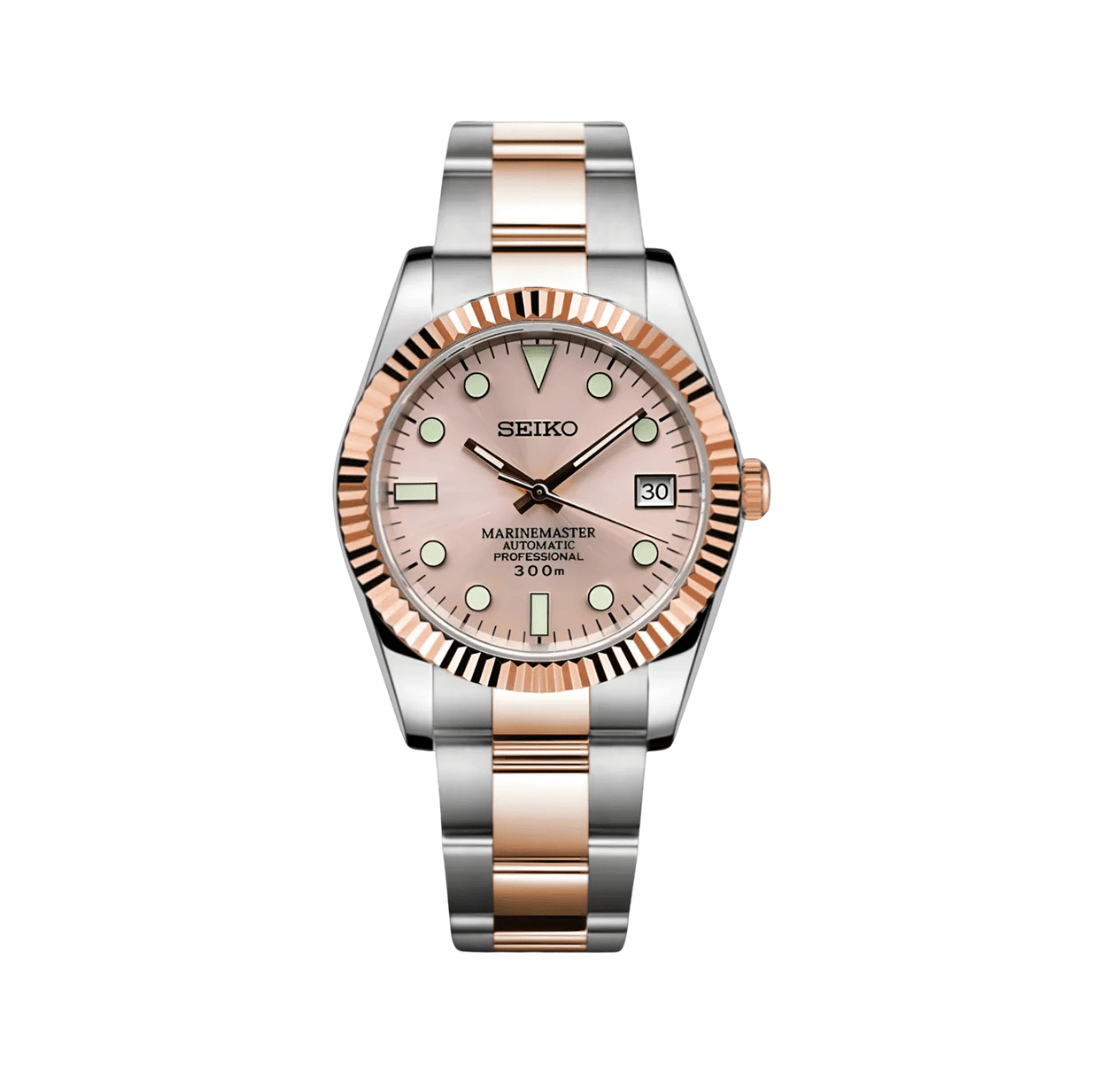 Seiko Mod Datejust Panthère Rose