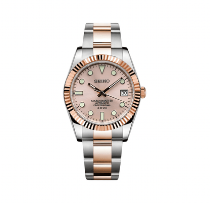 Seiko Mod Datejust Panthère Rose