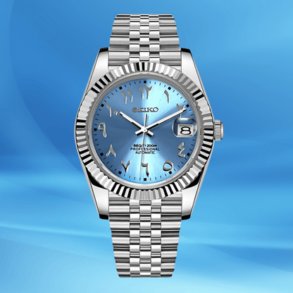 Seiko Mod Datejust Tiffany Arabe