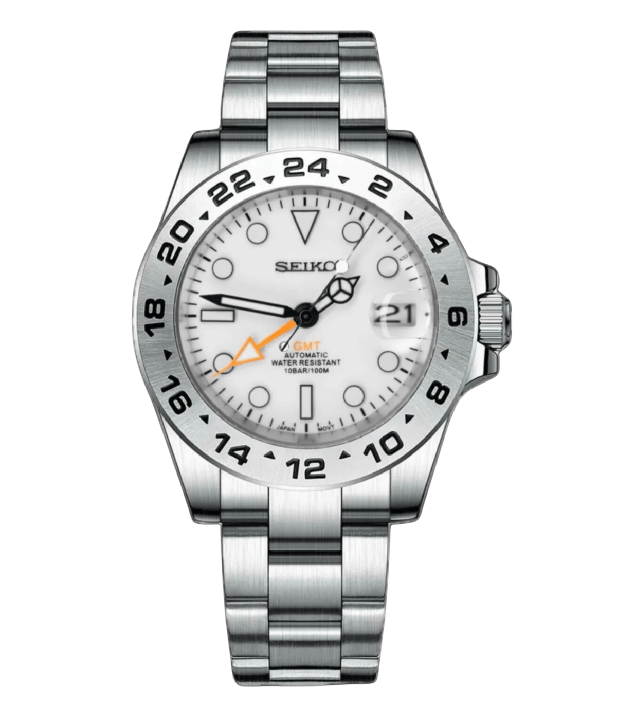 Seiko Mod Explorer II White is good