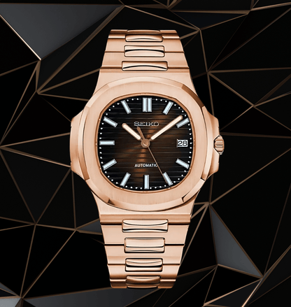 Seiko Mod Nautilus Chocolat