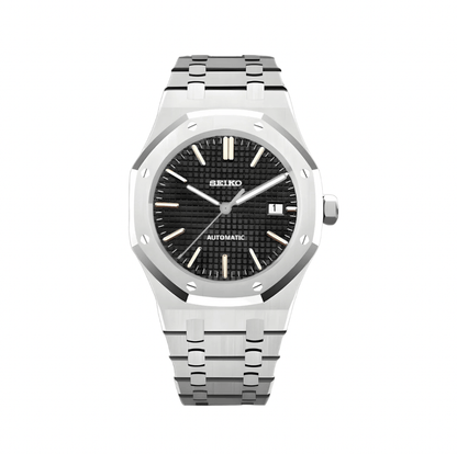 Seiko Mod Royal Oak Classic Black