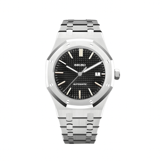 Seiko Mod Royal Oak Classic Black